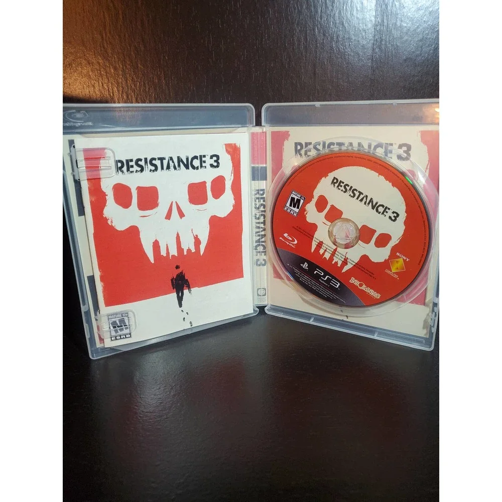 Resistance 3 (Sony PlayStation 3, PS3, 2011) CIB Complete w/ Manual VERY GOOD.